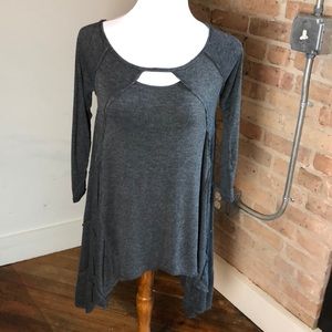 Gray Dress Tunic